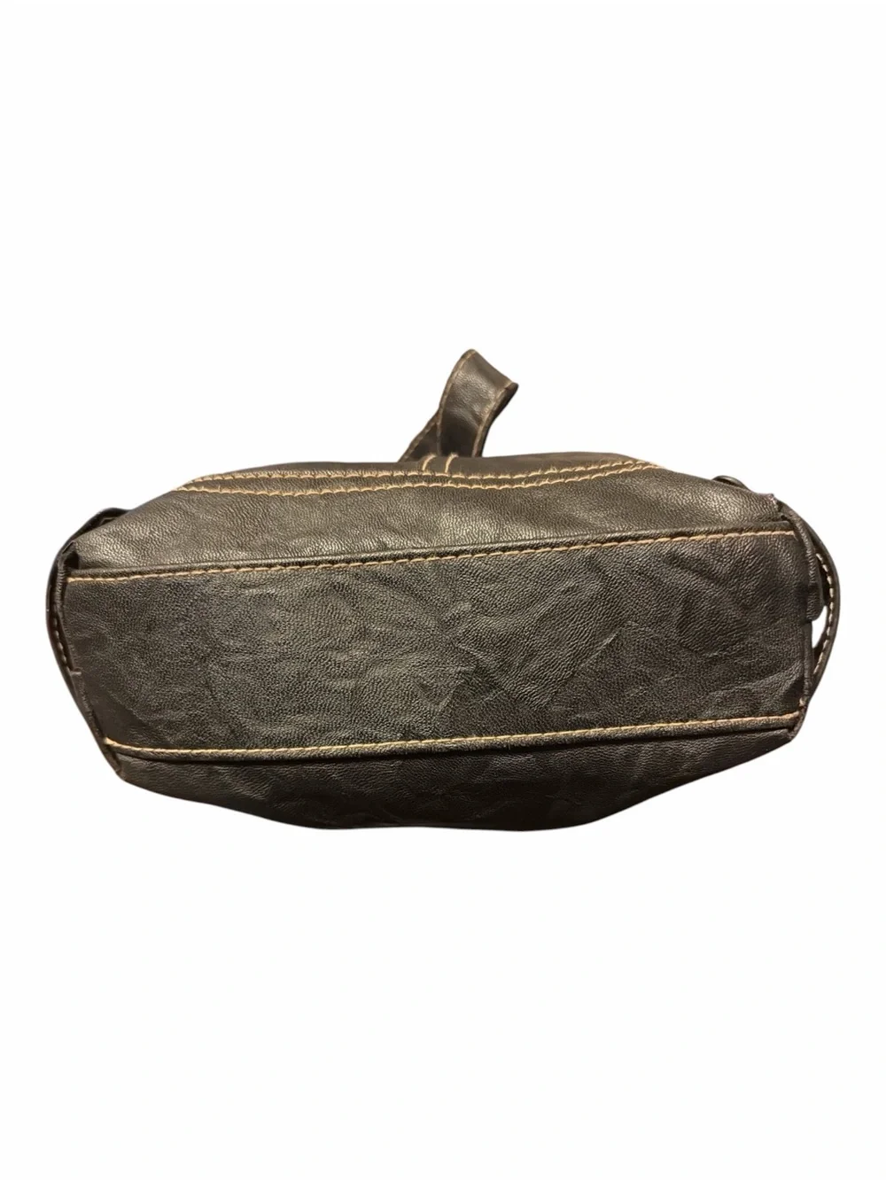 Rosetti Bronze Brown Leather Crossbody Bag